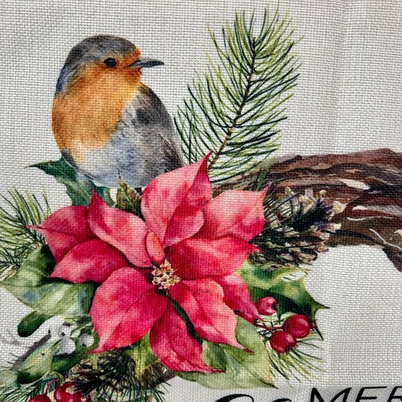 Three (3) Beautiful Holiday Pillow Covers - Picture 7 of 16